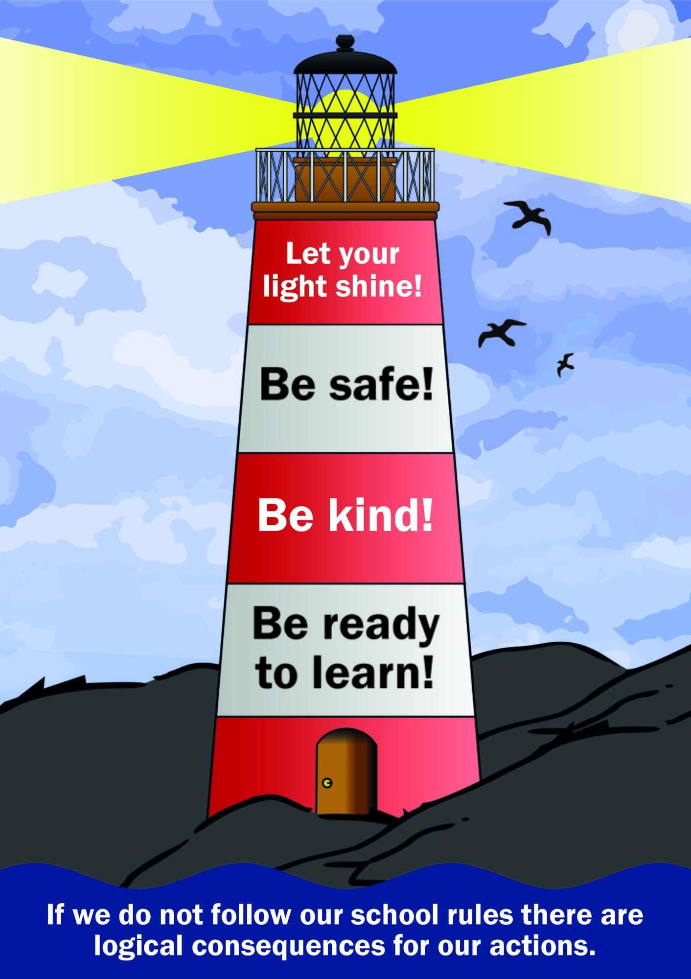 Lighthouse poster